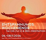 Logo Wochenende-Auszeit mit Tai Chi (Teil 2) und Meditation