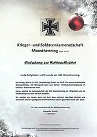 Logo Weihnachtsfeier mit Christbaumversteigerung