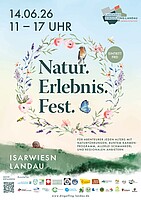 Logo Natur.Erlebnis.Fest 2026 in Landau/Isar