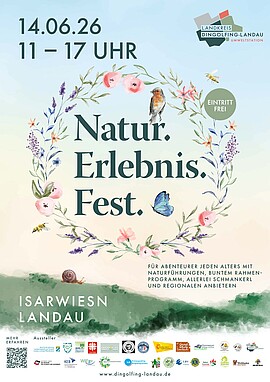 Banner Natur.Erlebnis.Fest 2026 in Landau/Isar